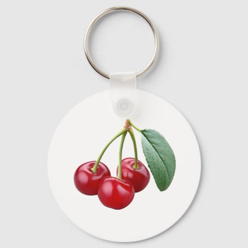 Cherries Cherry Keychain