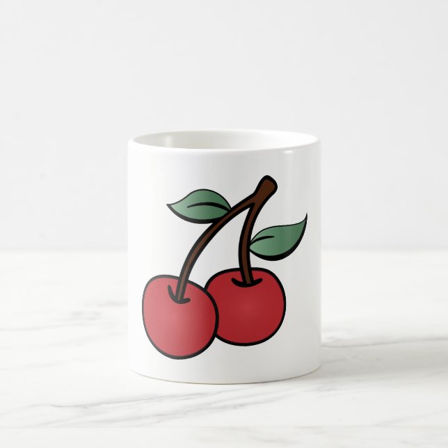 Cherries Coffee Mug (Center)