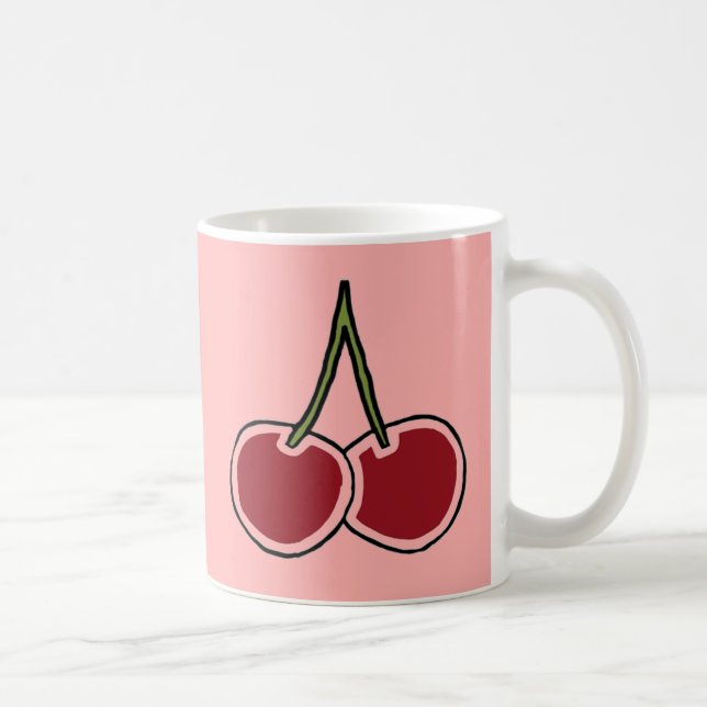 Cherries Coffee Mug (Right)