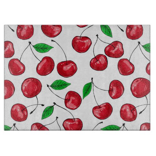 Cherries Cutting Board