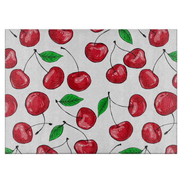 Cherries Cutting Board (Front)