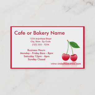 Cherries D2 Business Cards