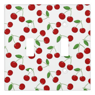 Cherries Design Light Switch Cover