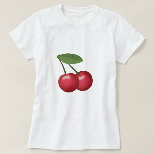 shirt with cherries on it