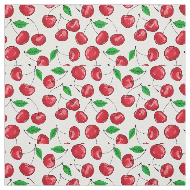 Cherries Fabric (Swatch)