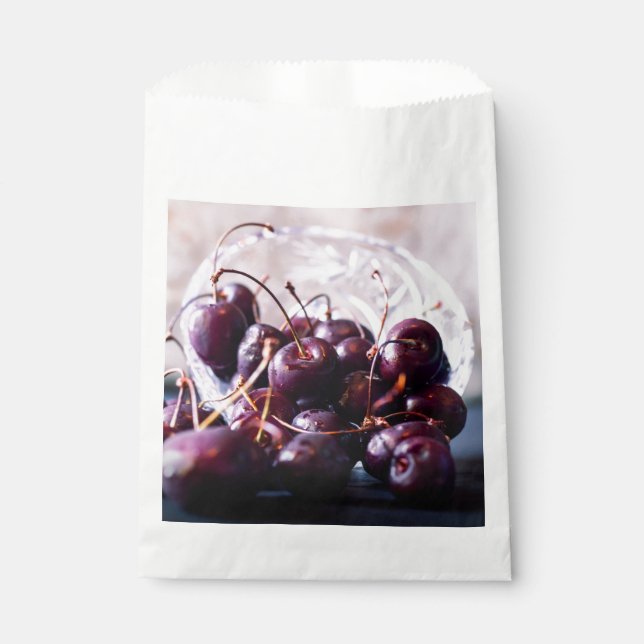 Cherries  favor bag (Front)