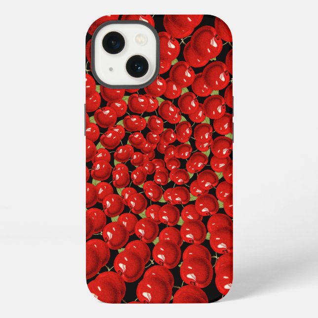 Cherries Fibonacci One Iphone Case (Back)
