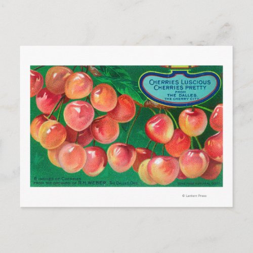 Cherries from the Cherry CityThe Dalles OR Postcard