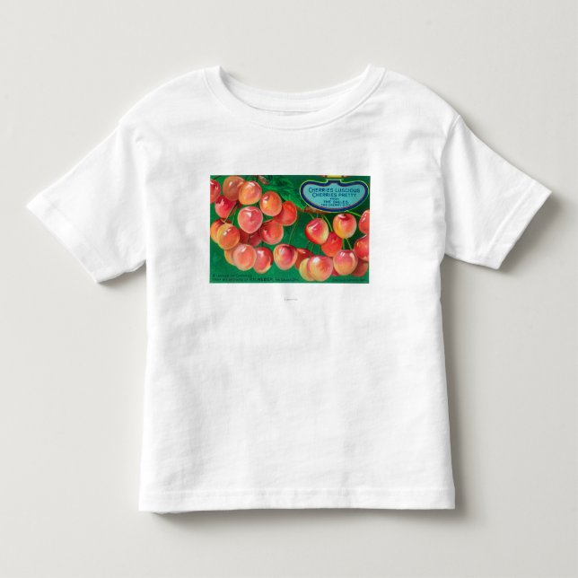 Cherries from the Cherry CityThe Dalles, OR Toddler T-shirt (Front)