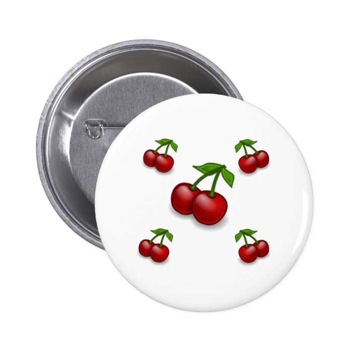 Cherries Galore Design Buttons