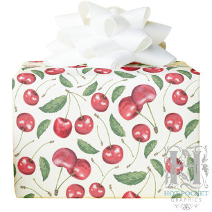 Cherries Gift Wrapping Paper