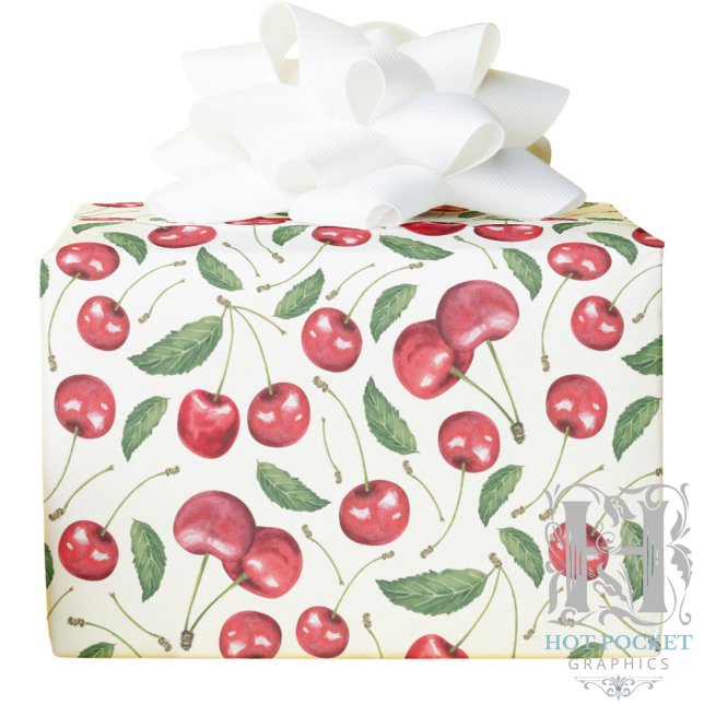 Cherries Gift Wrapping Paper (Creator Uploaded)