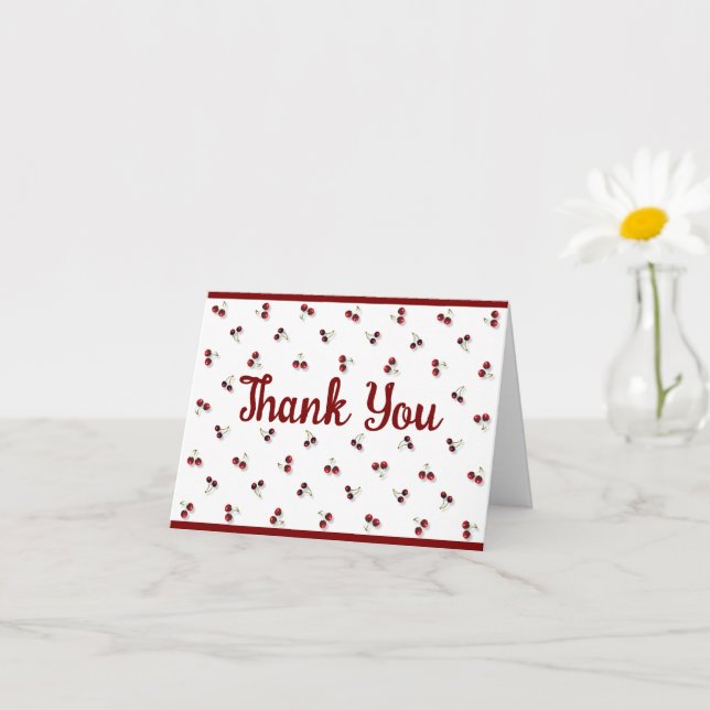 Cherries Greeting Card (Small Plant)