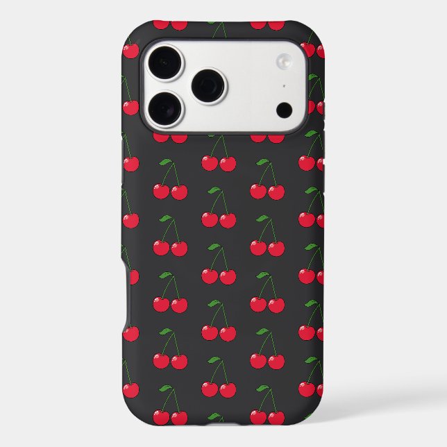 cherries iphone case (Back)