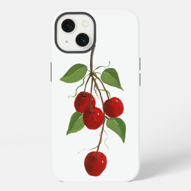 Cherries  iphone case (Back)