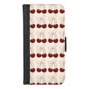 Cherries iPhone 8/7 wallet case