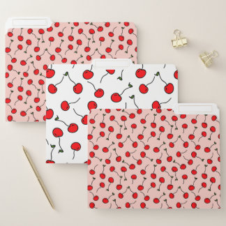 Cherries Jubilee File Folders