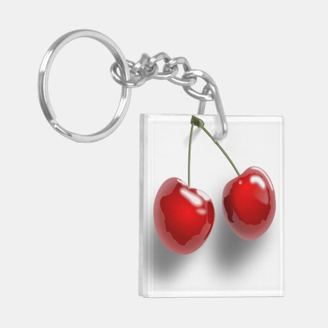 Cherries Keychain (Front Left)