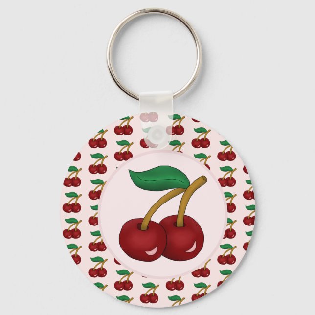 Cherries Keychain (Front)