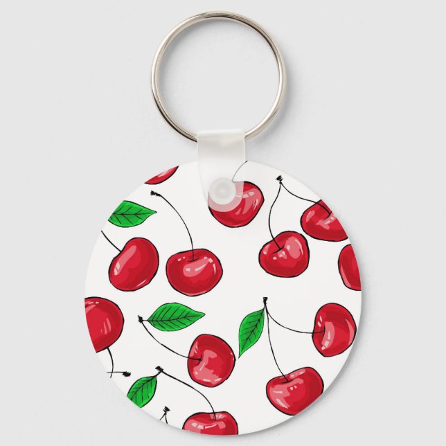 Cherries Keychain (Front)