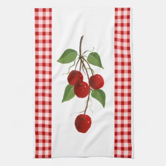 Cherries Kitchen Towel