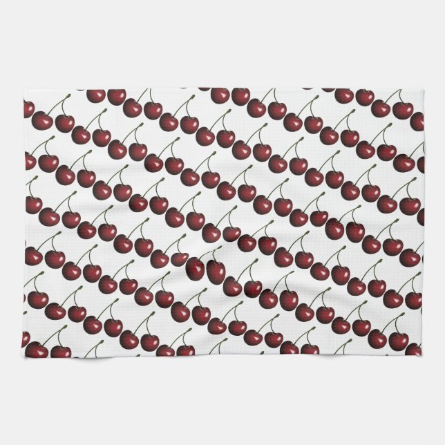 Cherries Kitchen Towel (Horizontal)