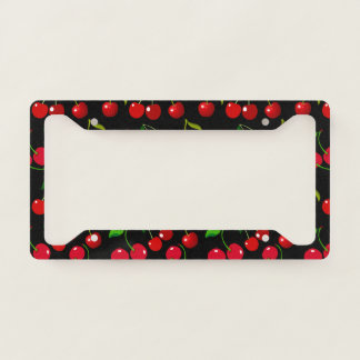 Cherries License Plate Frame