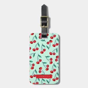 Cherries Luggage Tags
