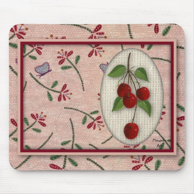 Cherries Mousepad (Front)