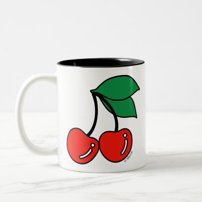 Cherries Mugs (Left)