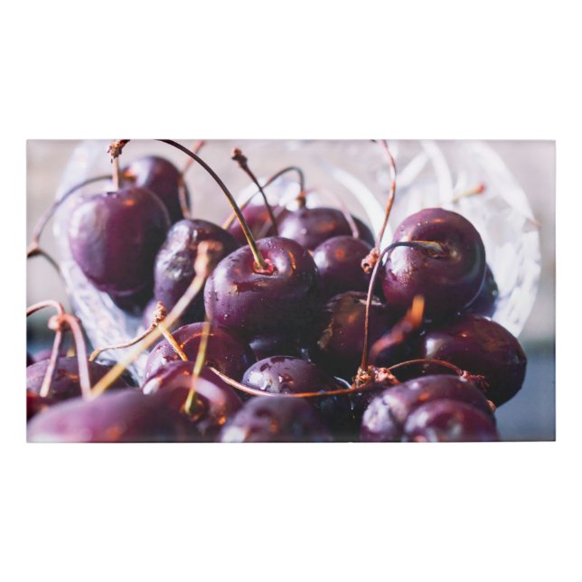 Cherries Name Tag (Front)