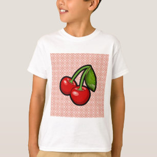 Cherries on Flower T-Shirt