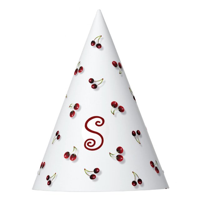 Cherries Party Hat (Front)