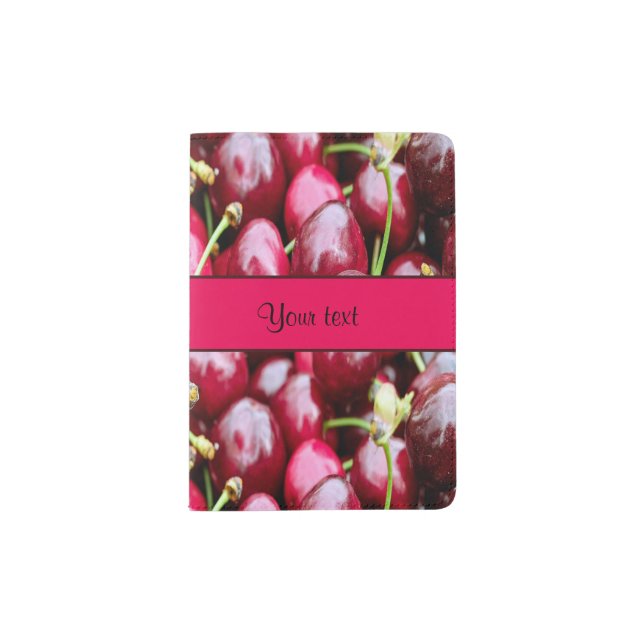Cherries Passport Holder (Front)