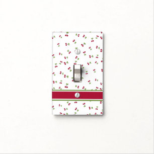 Cherries pattern Light Switch Cover