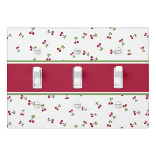 Cherries pattern Light Switch Cover