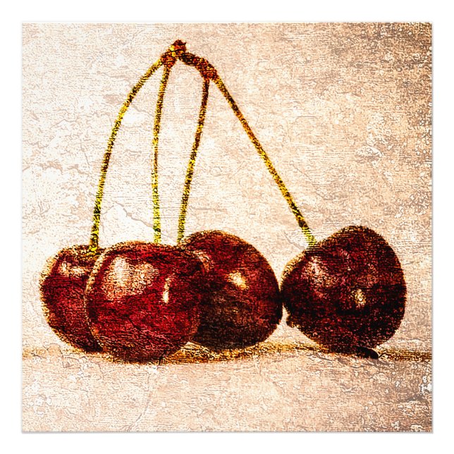 Cherries Photo Print (Front)