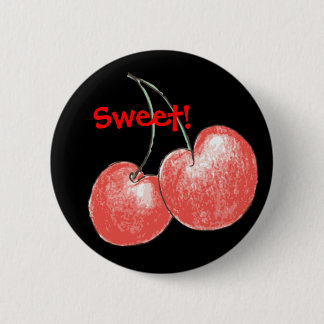 Cherries Pinback Button