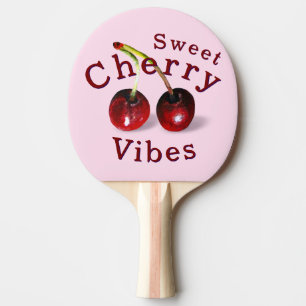 Cherries Ping Pong Paddle