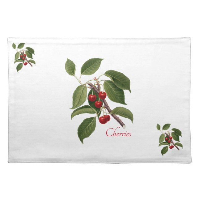 "Cherries" Placemat (Front)