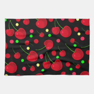 CHERRIES PLUS     KITCHEN TOWEL