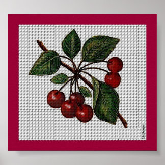 Cherries Poster