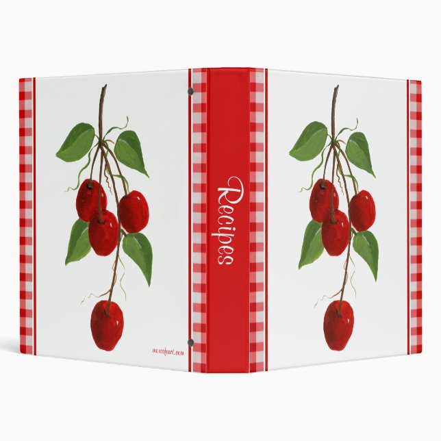 Cherries Recipe Binder (Background)