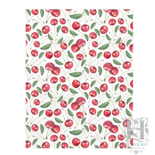 Cherries Scrapbook Paper