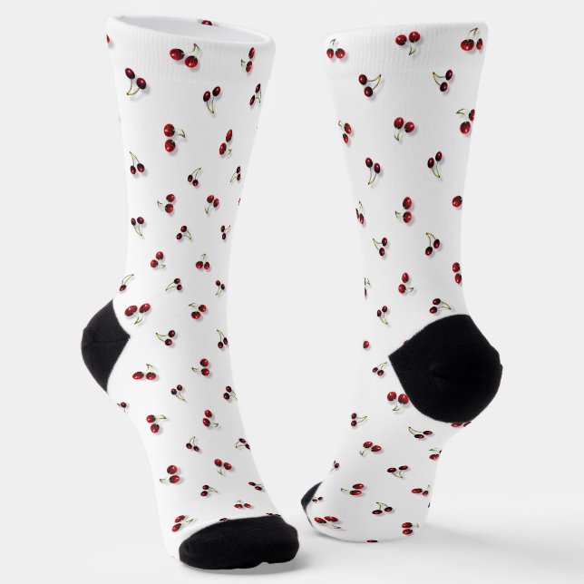 Cherries Socks (Angled)