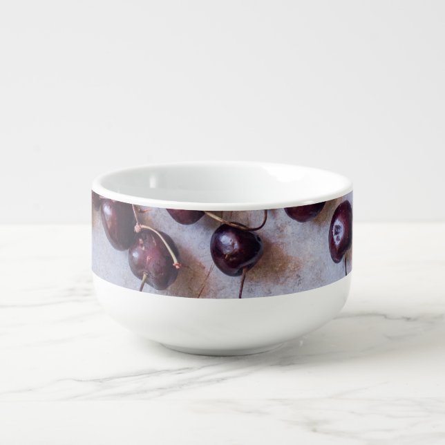 Cherries Soup Mug (Front)