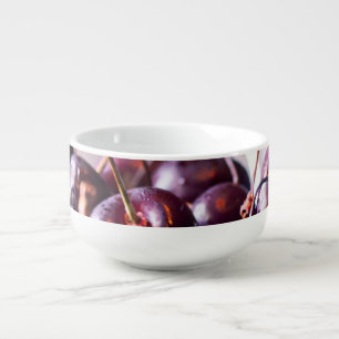 cherries soup mug