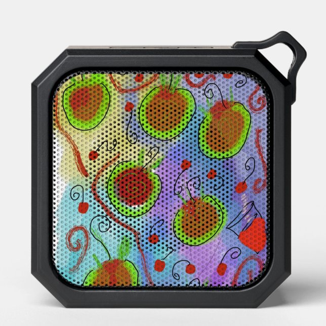 Cherries To Drink Bluetooth Speaker (Front)