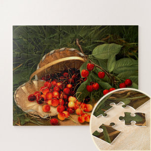 Cherries, Virginia Granberry Fine Art Jigsaw Puzzle