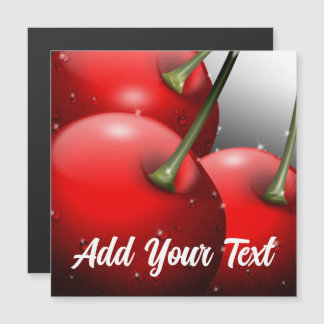 Cherries with Dew Drops